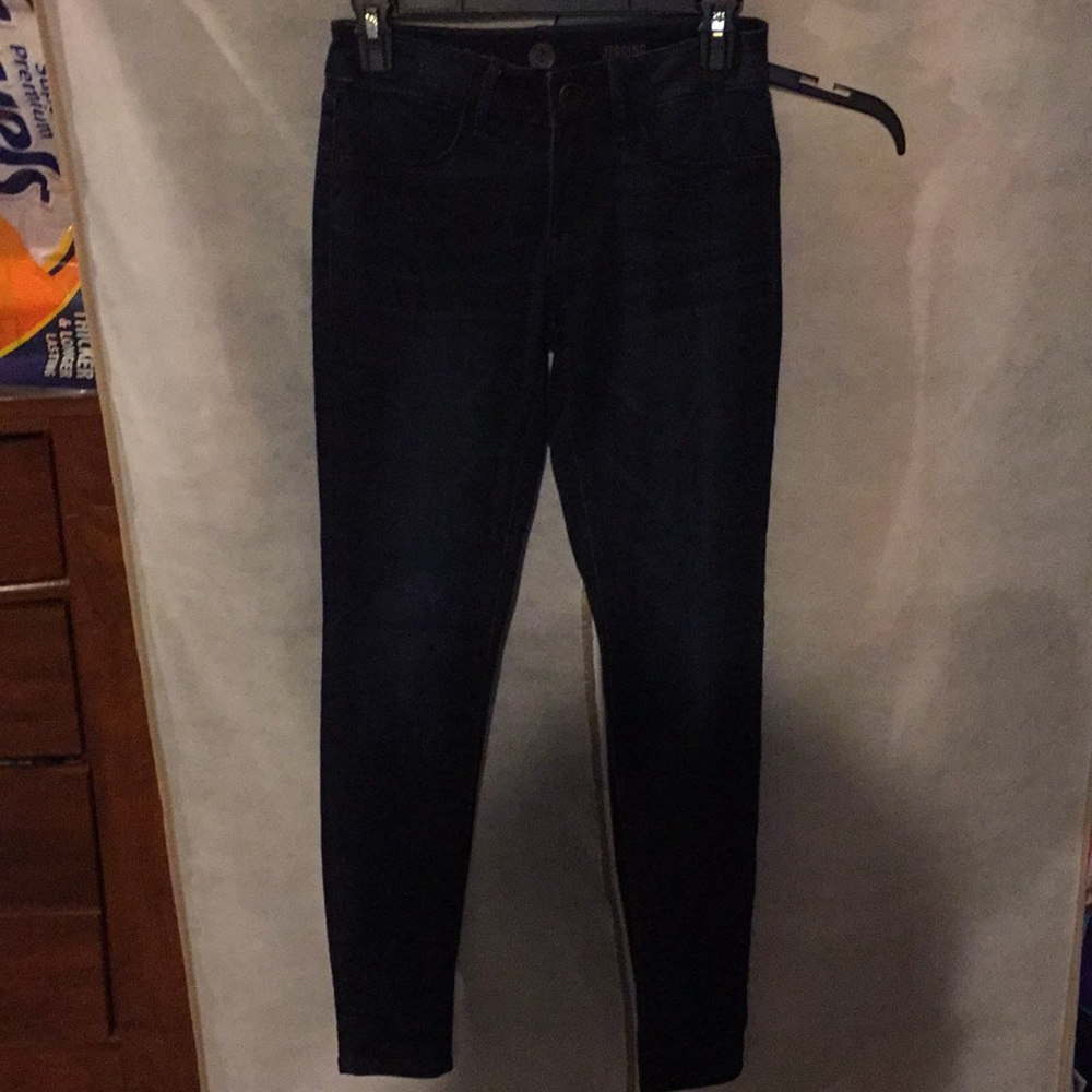 Blue jeggings